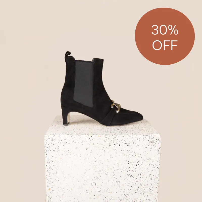Alice - Black Suede SAMPLE SALE - FINAL SALE sold by A.Soliani