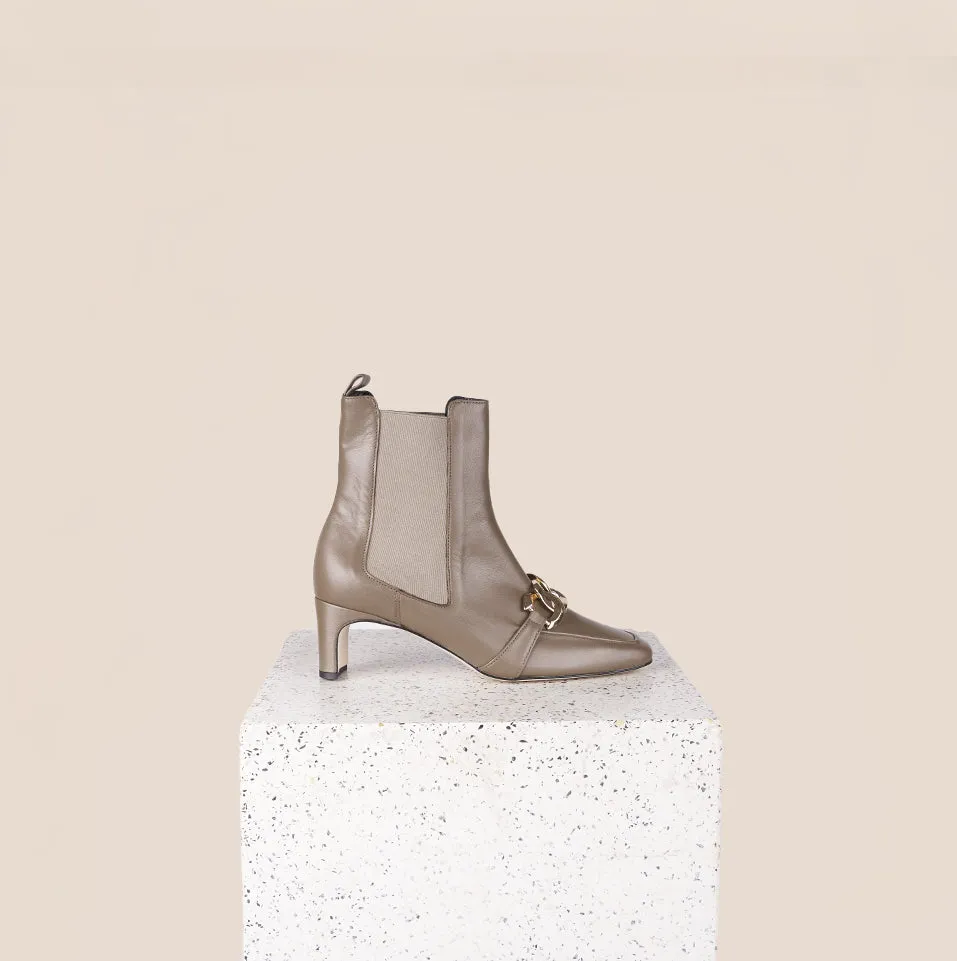 Alice - Taupe Leather SAMPLE SALE - FINAL SALE sold by A.Soliani product image thumbnail 2