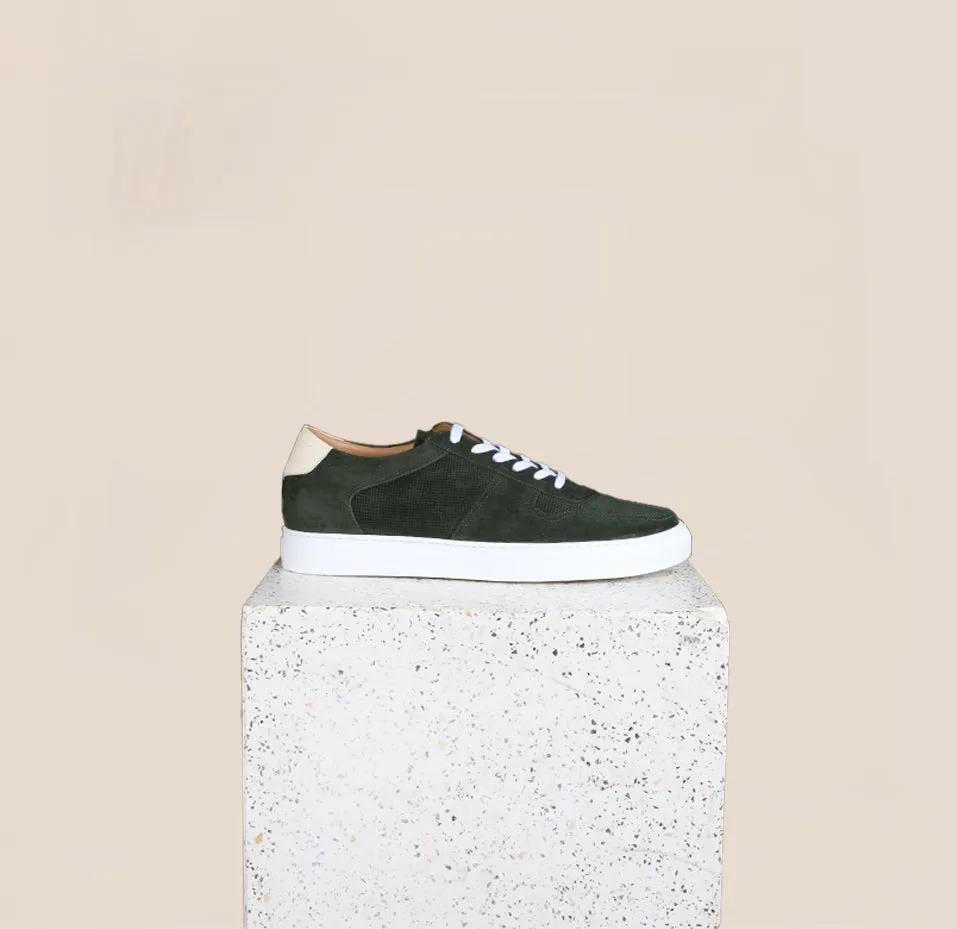 Palermo - Army Green Suede sold by A.Soliani product image thumbnail 2
