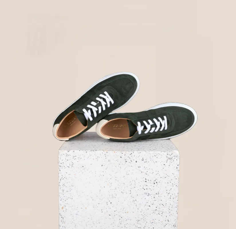 Palermo - Army Green Suede sold by A.Soliani