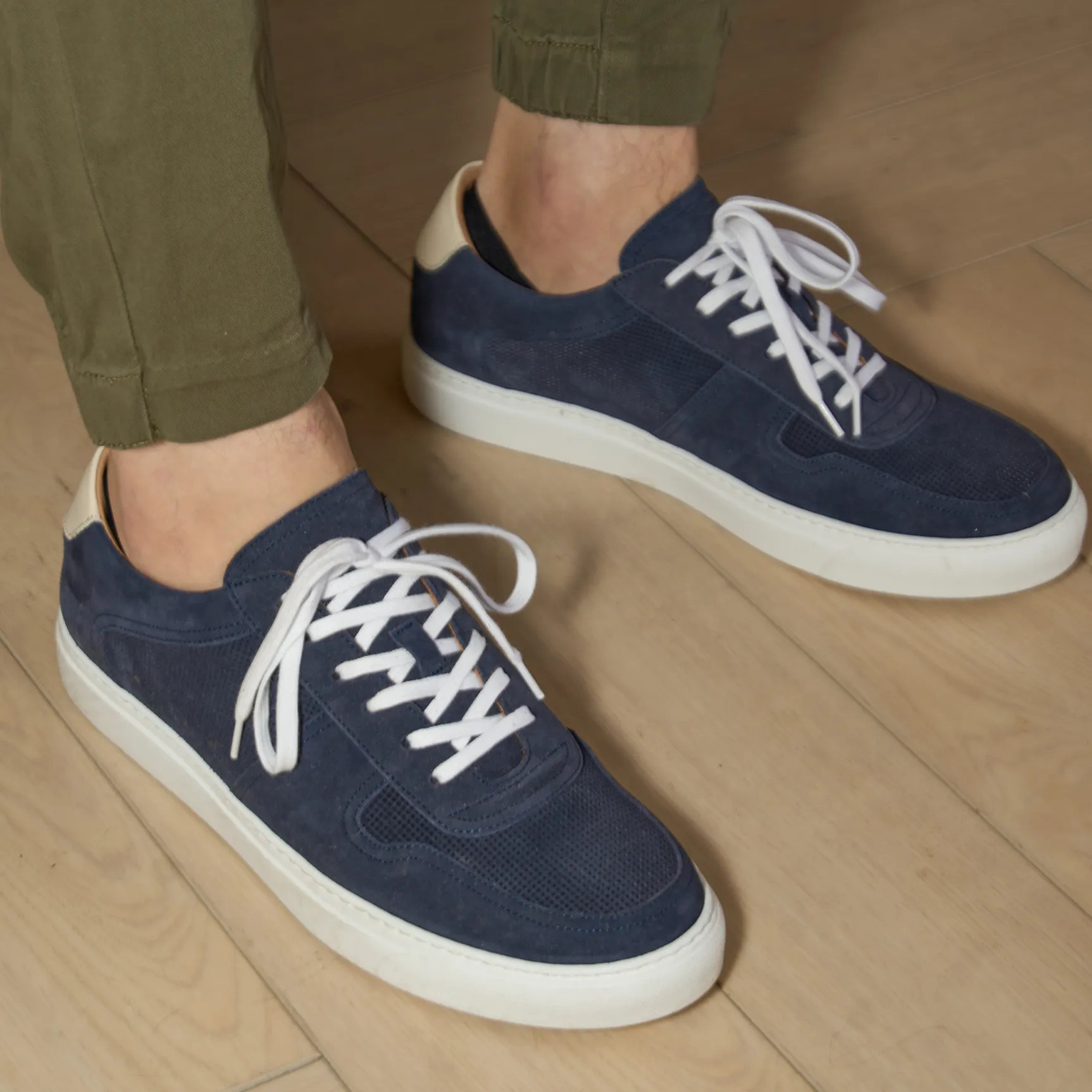 Palermo - Navy Suede sold by A.Soliani product image thumbnail 3