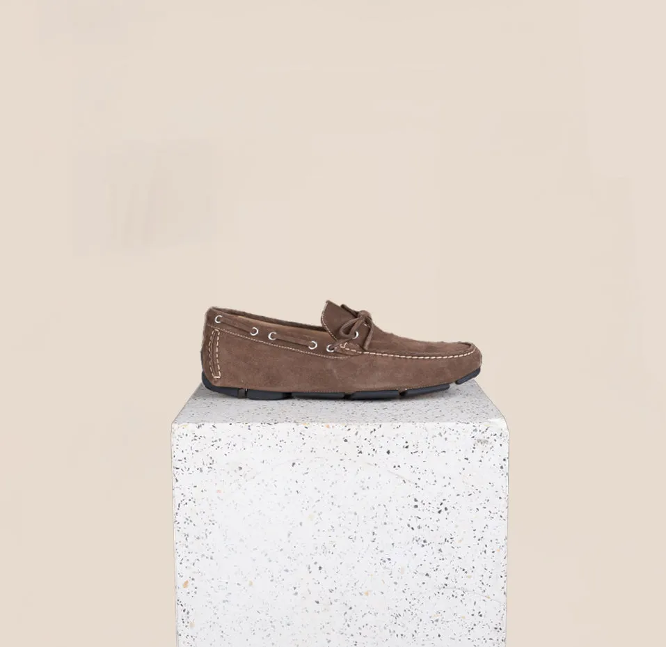 Matteo Driving Shoe - Brown Suede sold by A.Soliani product image thumbnail 2