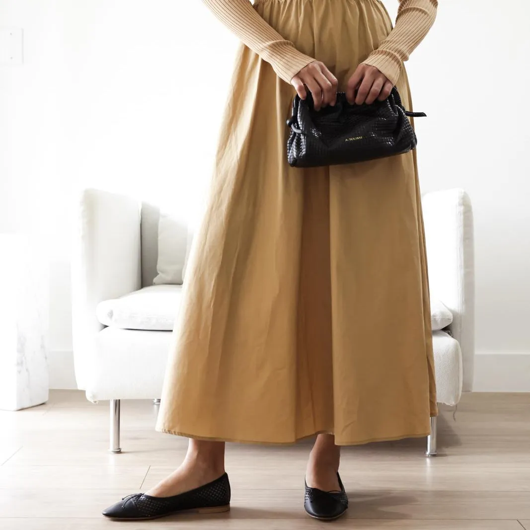 Como - Perforated Black Leather sold by A.Soliani product image thumbnail 4