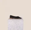 Como - Perforated Black Leather sold by A.Soliani