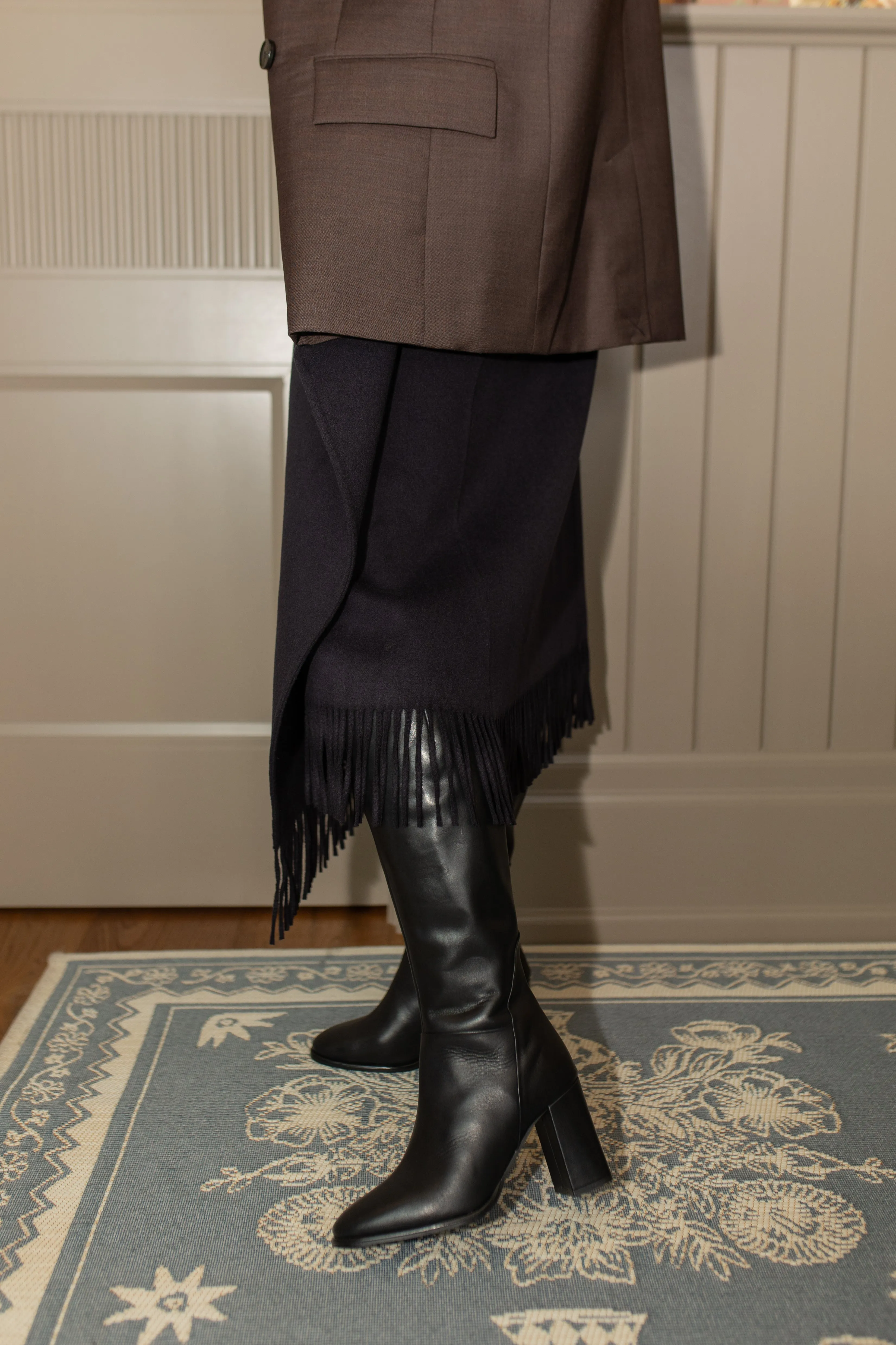 Padova - Black Leather sold by A.Soliani product image thumbnail 2