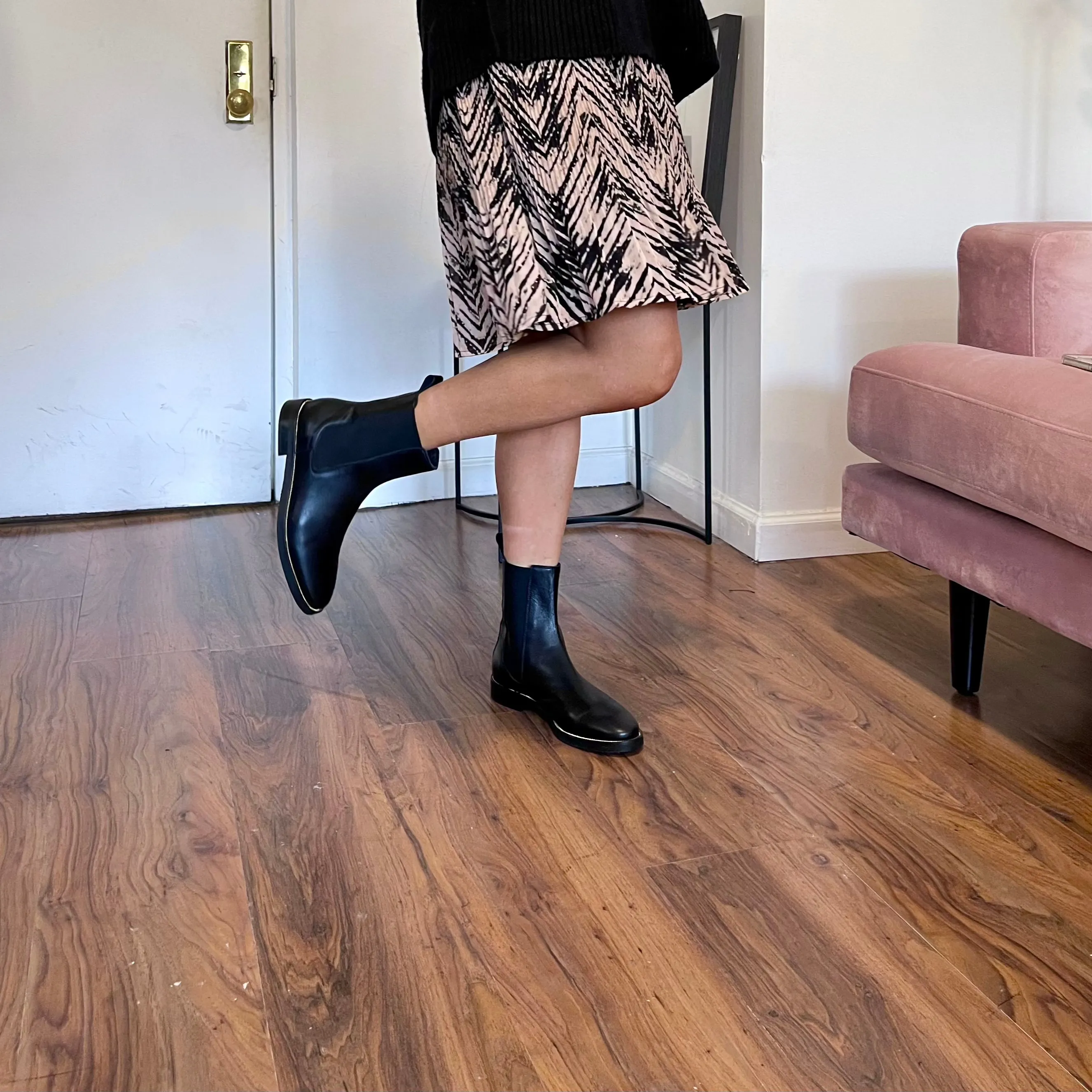 Pavia - Black Leather sold by A.Soliani product image thumbnail 3