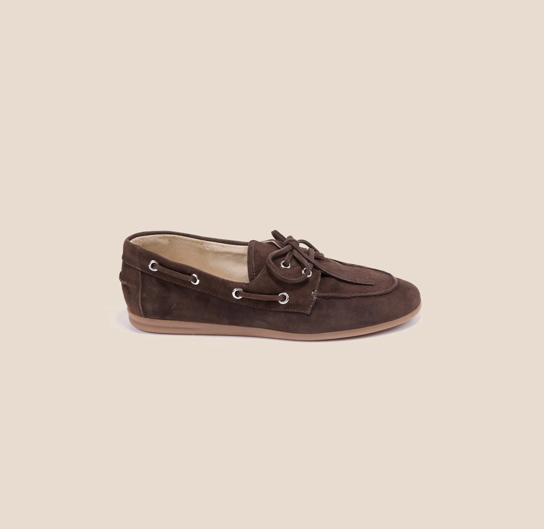 Barca - Chocolate suede sold by A.Soliani product image thumbnail 2