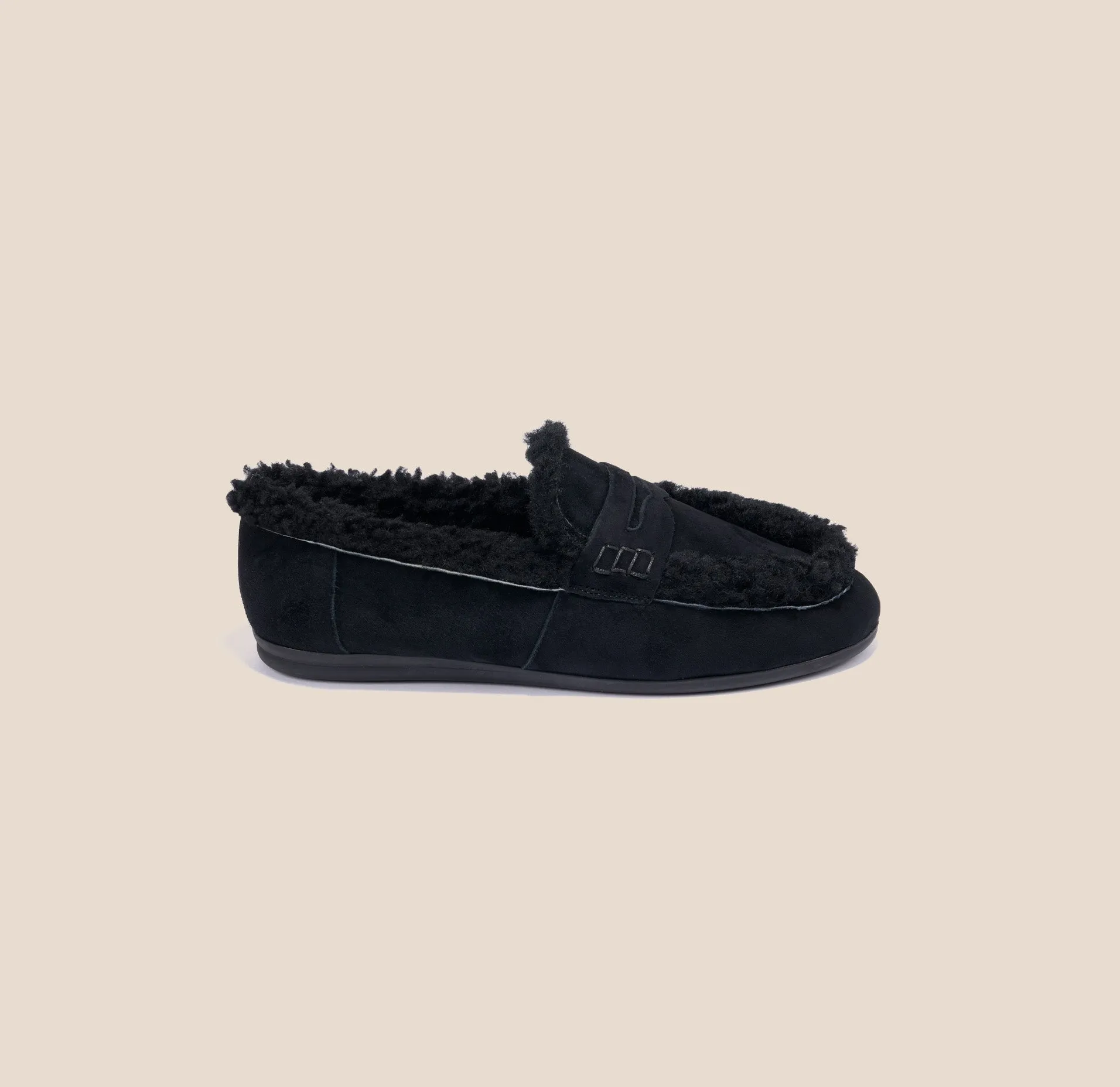 Lodi - Black Suede/Shearling sold by A.Soliani product image thumbnail 2