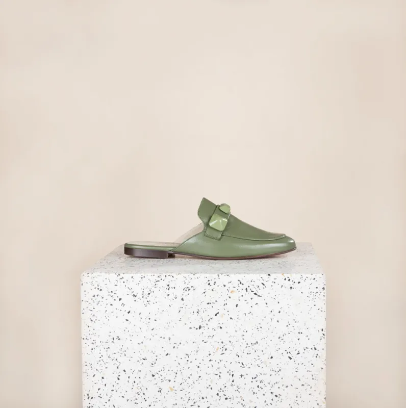 Alba Studded - Sage sold by A.Soliani