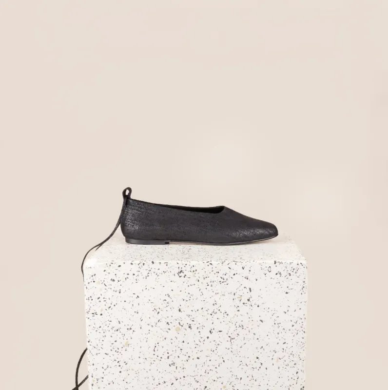 Imola - Black Twill SAMPLE SALE-FINAL SALE sold by A.Soliani