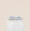 Como - Light Denim (Printed Suede) sold by A.Soliani