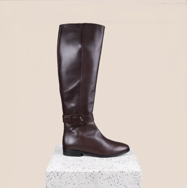 Andria  - Chocolate Leather sold by A.Soliani