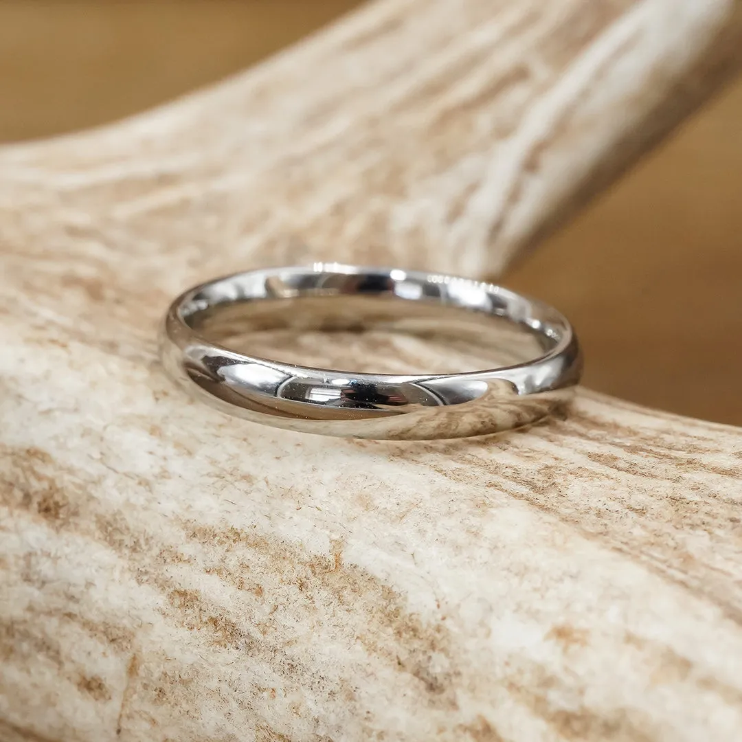 Stainless Steel Wedding Band - Activity Band sold by Antler Rings product image thumbnail 2