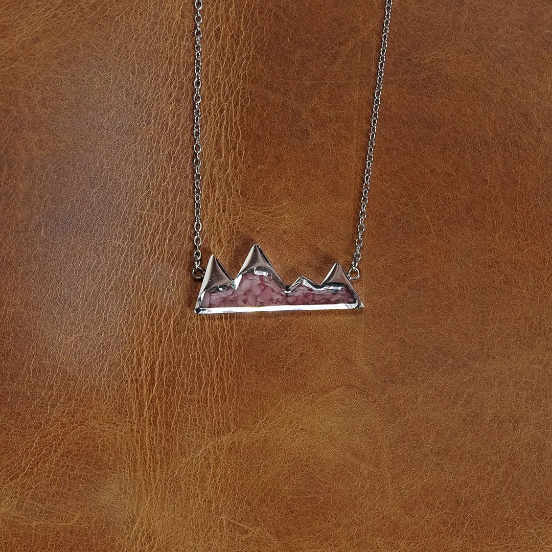 The Dusty Rose Mountain Range sold by Antler Rings