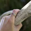 The Rose Gold Kenai sold by Antler Rings