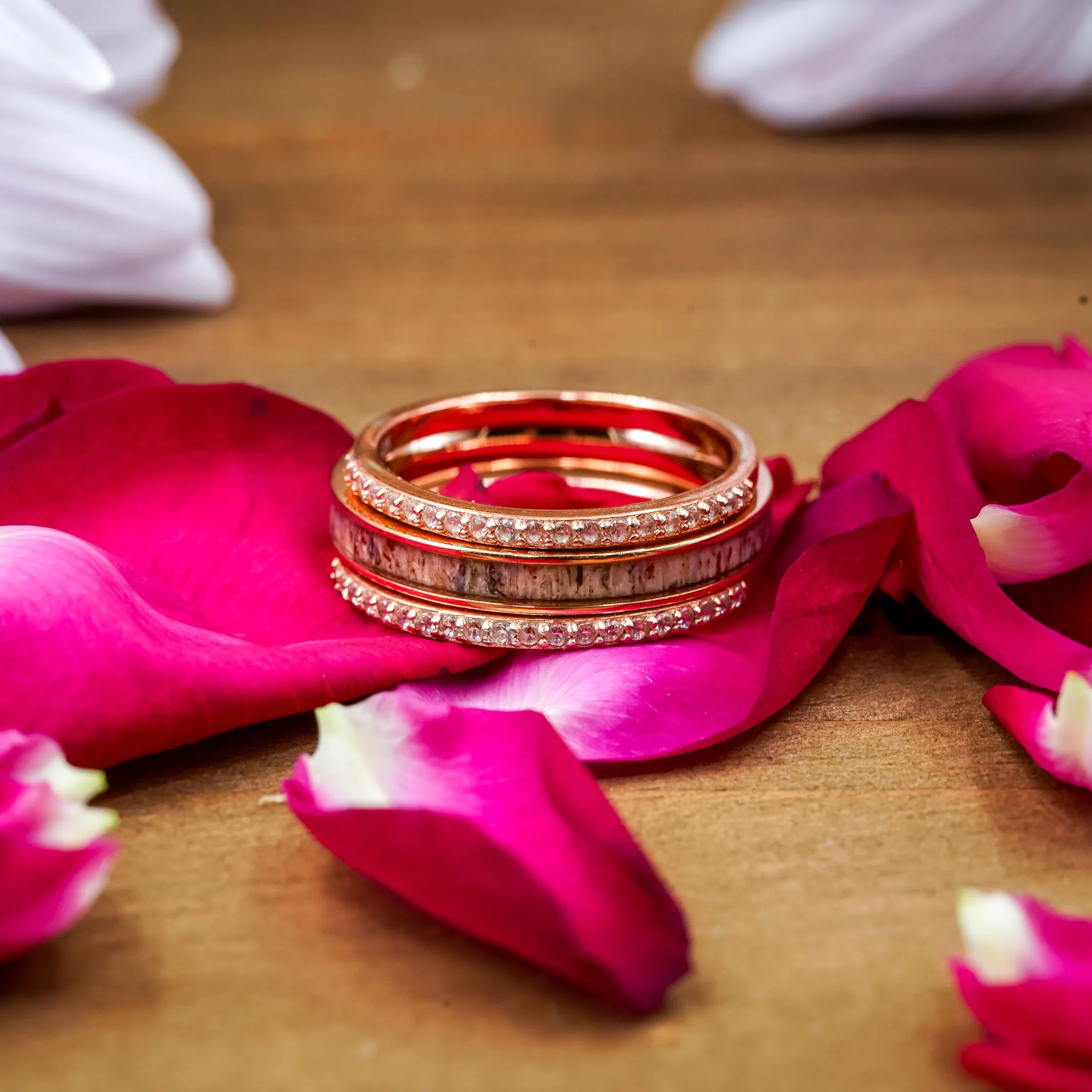 The Rose Gold Kenai sold by Antler Rings product image thumbnail 4