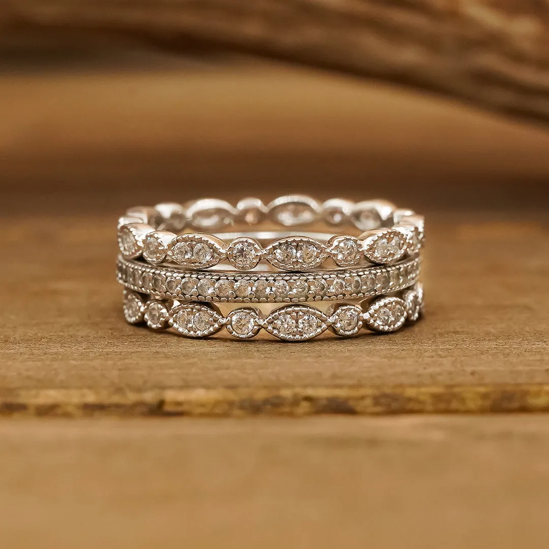 The Eternity Stacking Ring sold by Antler Rings product image thumbnail 3
