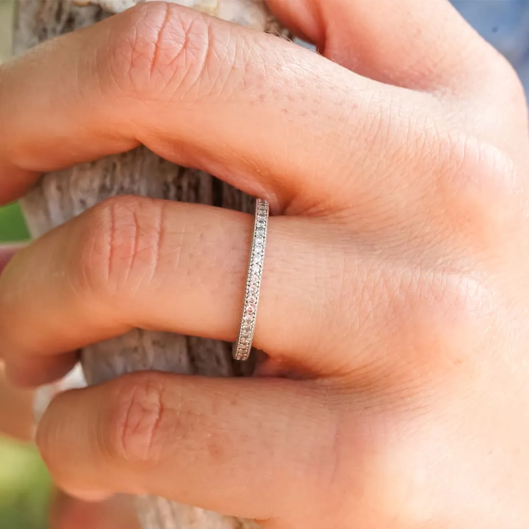 The Eternity Stacking Ring sold by Antler Rings product image thumbnail 2