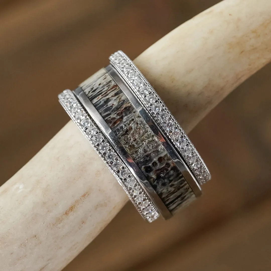 The Eternity Stacking Ring sold by Antler Rings product image thumbnail 5