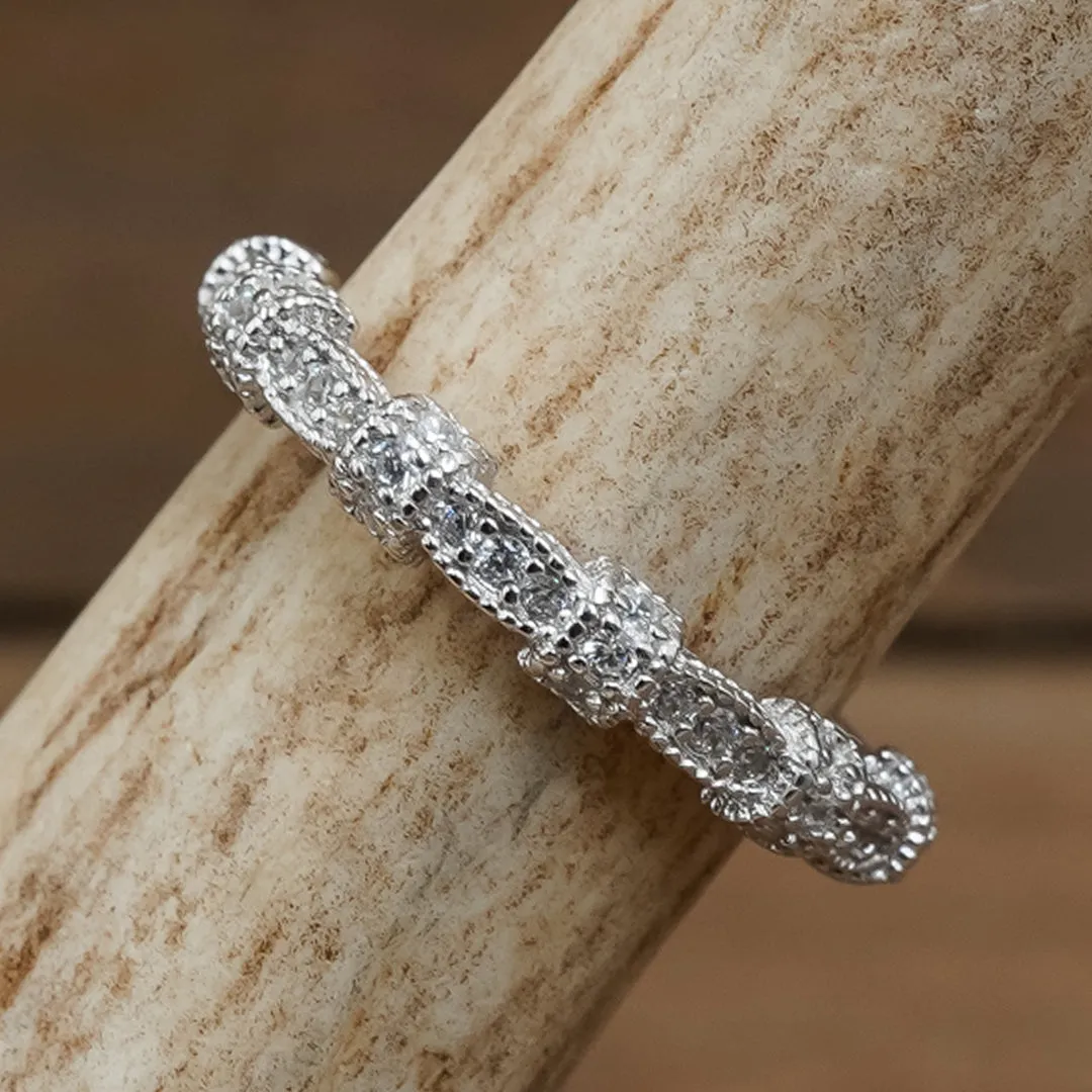 The Regal Stacking Band sold by Antler Rings product image thumbnail 3