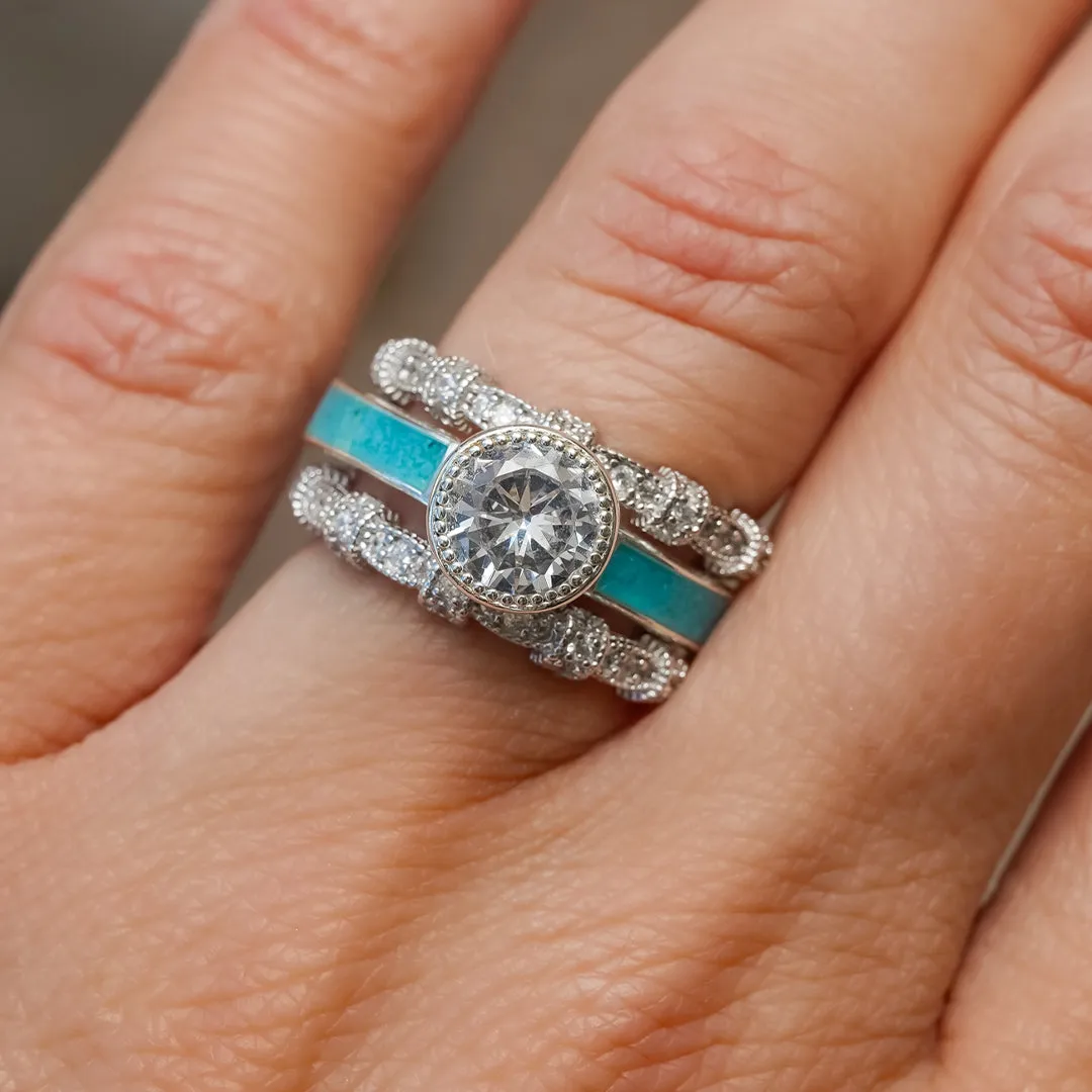 The Regal Stacking Band sold by Antler Rings product image thumbnail 2