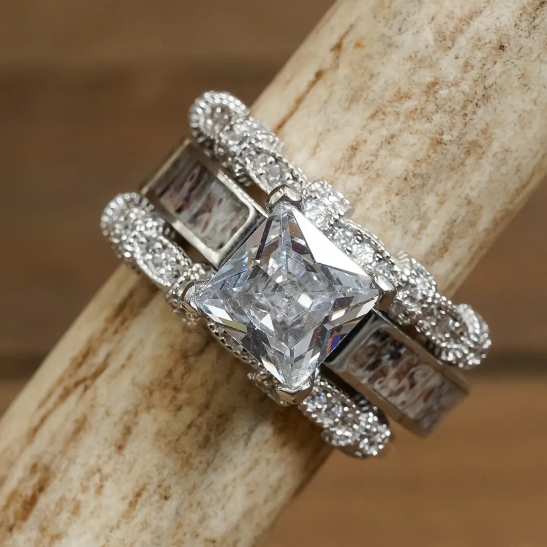The Regal Stacking Band sold by Antler Rings product image thumbnail 4