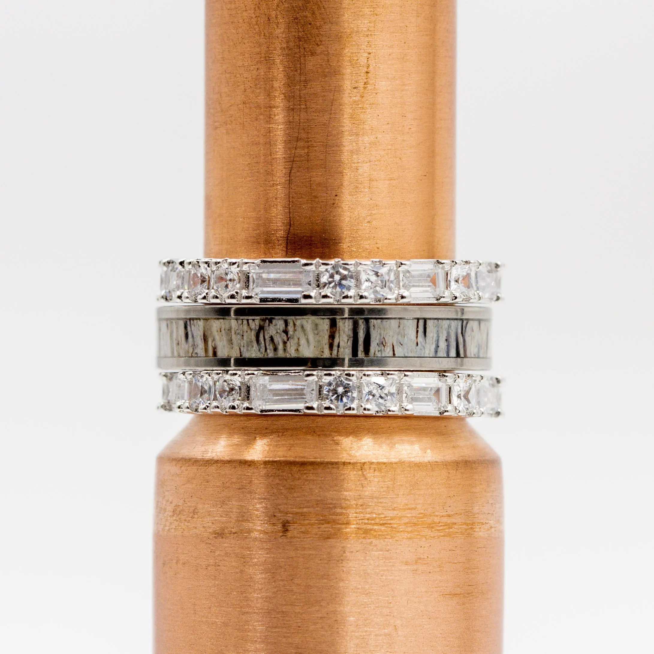 The Muir Stacking Set sold by Antler Rings product image thumbnail 4