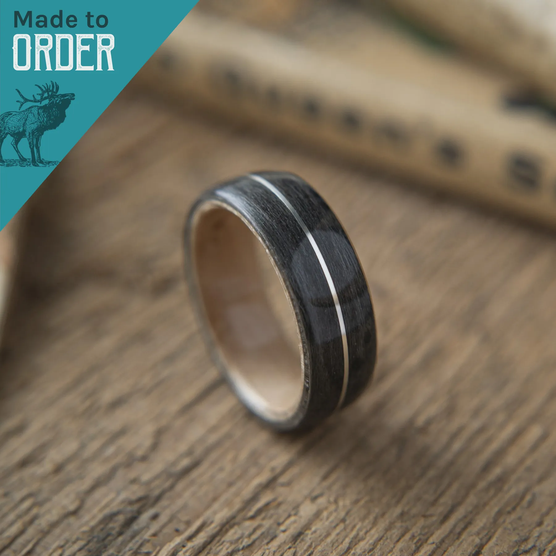 The Nevis sold by Antler Rings