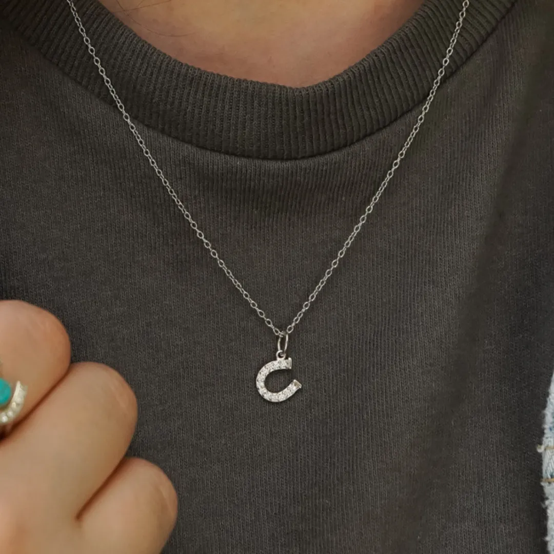 Horseshoe Necklace & Earrings Gift Set sold by Antler Rings product image thumbnail 3