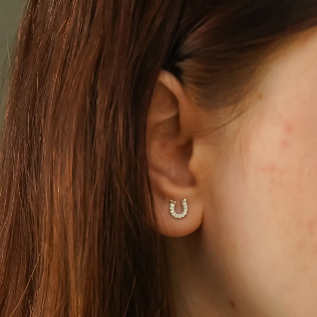 Horseshoe Necklace & Earrings Gift Set sold by Antler Rings product image thumbnail 2