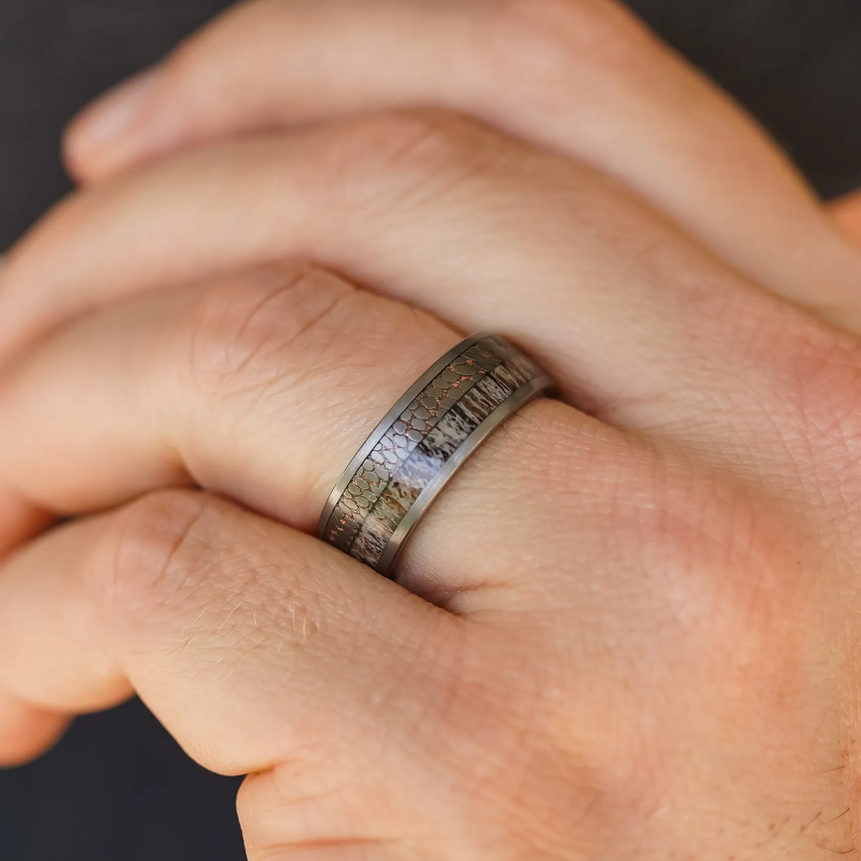 The Cottonmouth sold by Antler Rings product image thumbnail 2