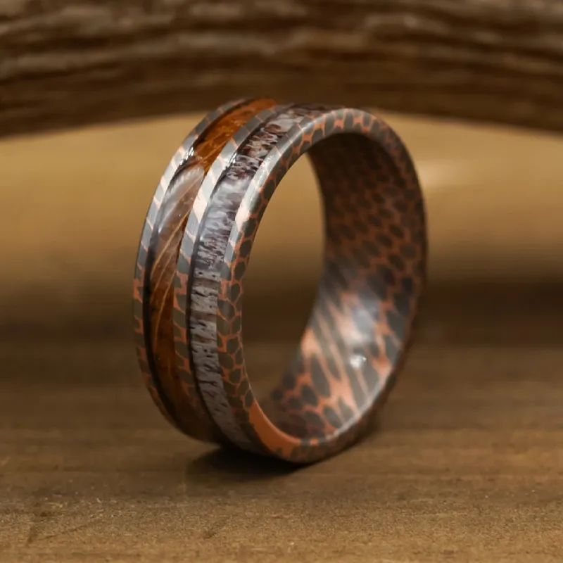 The Copperhead sold by Antler Rings