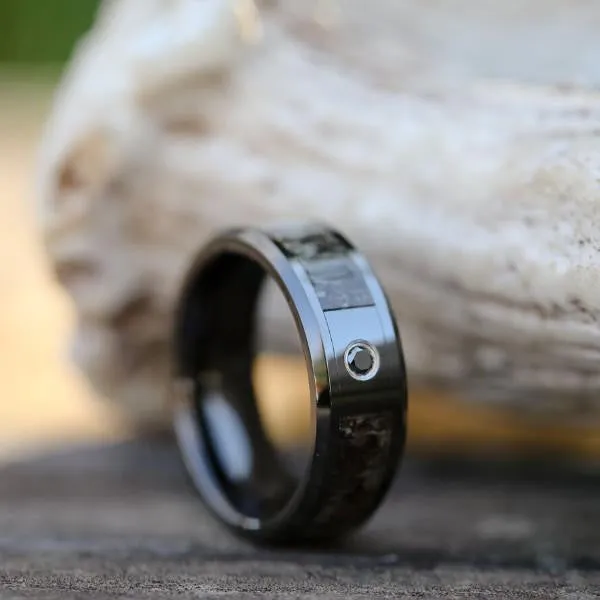 The Apache (Genuine Black Diamond) sold by Antler Rings product image thumbnail 2