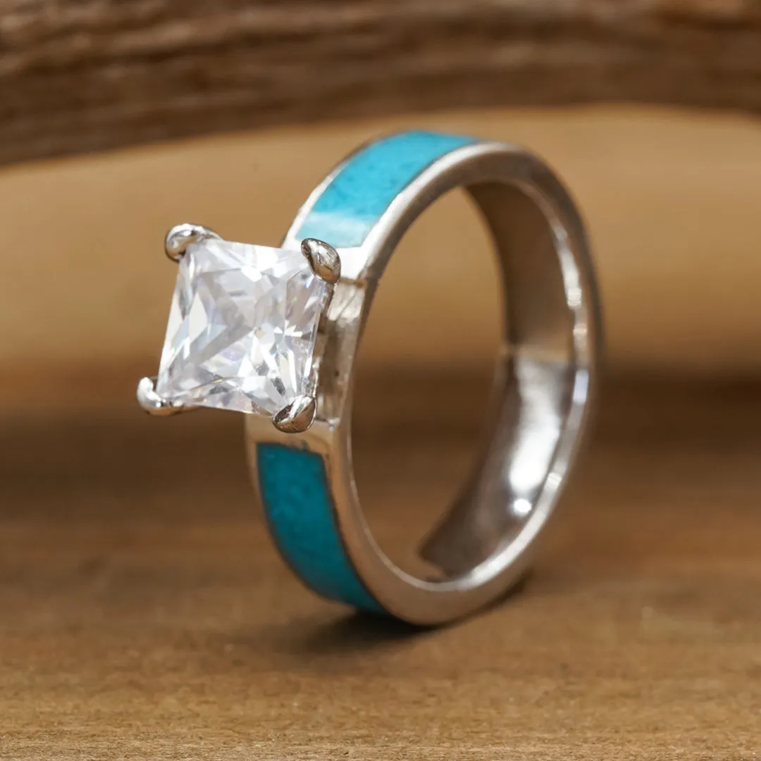 Twisted Grand Sierra Wedding Set sold by Antler Rings product image thumbnail 4