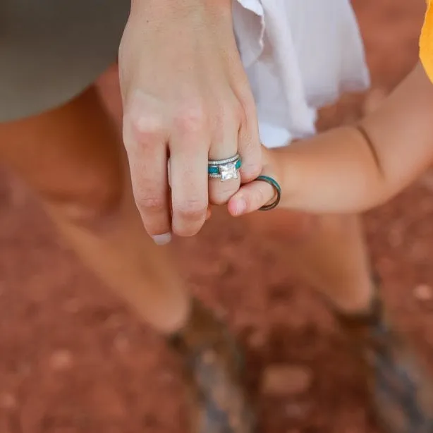 Grand Sierra Wedding Set sold by Antler Rings product image thumbnail 4