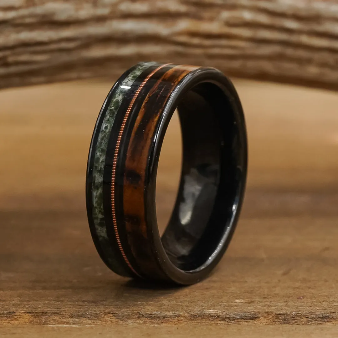 The Ricketts Glen sold by Antler Rings