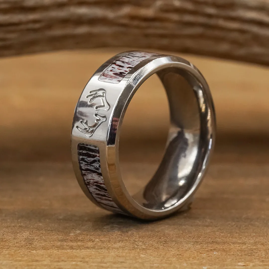 The Silver Stag sold by Antler Rings