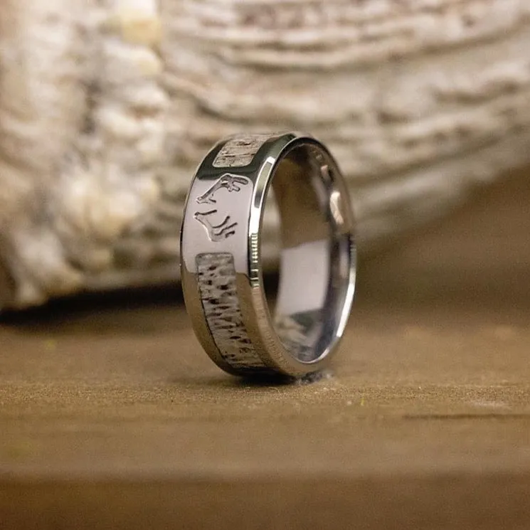 The Silver Stag sold by Antler Rings product image thumbnail 3