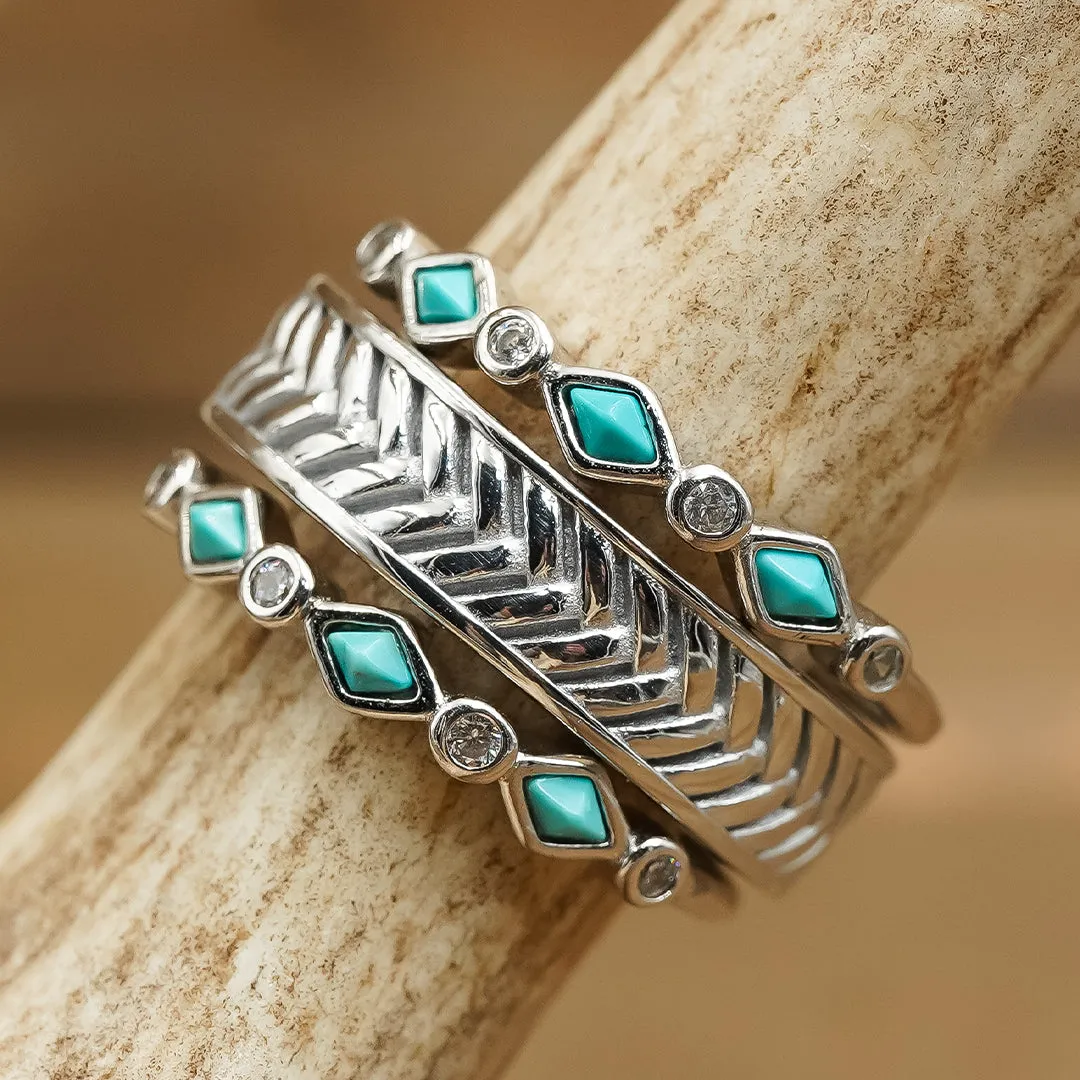 The Herringbone sold by Antler Rings product image thumbnail 3