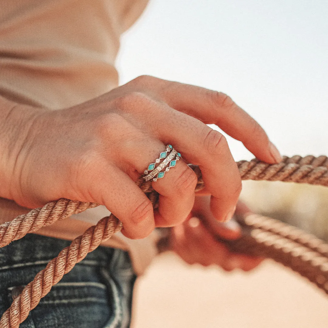 The Pipestone Stacker Set sold by Antler Rings product image thumbnail 2