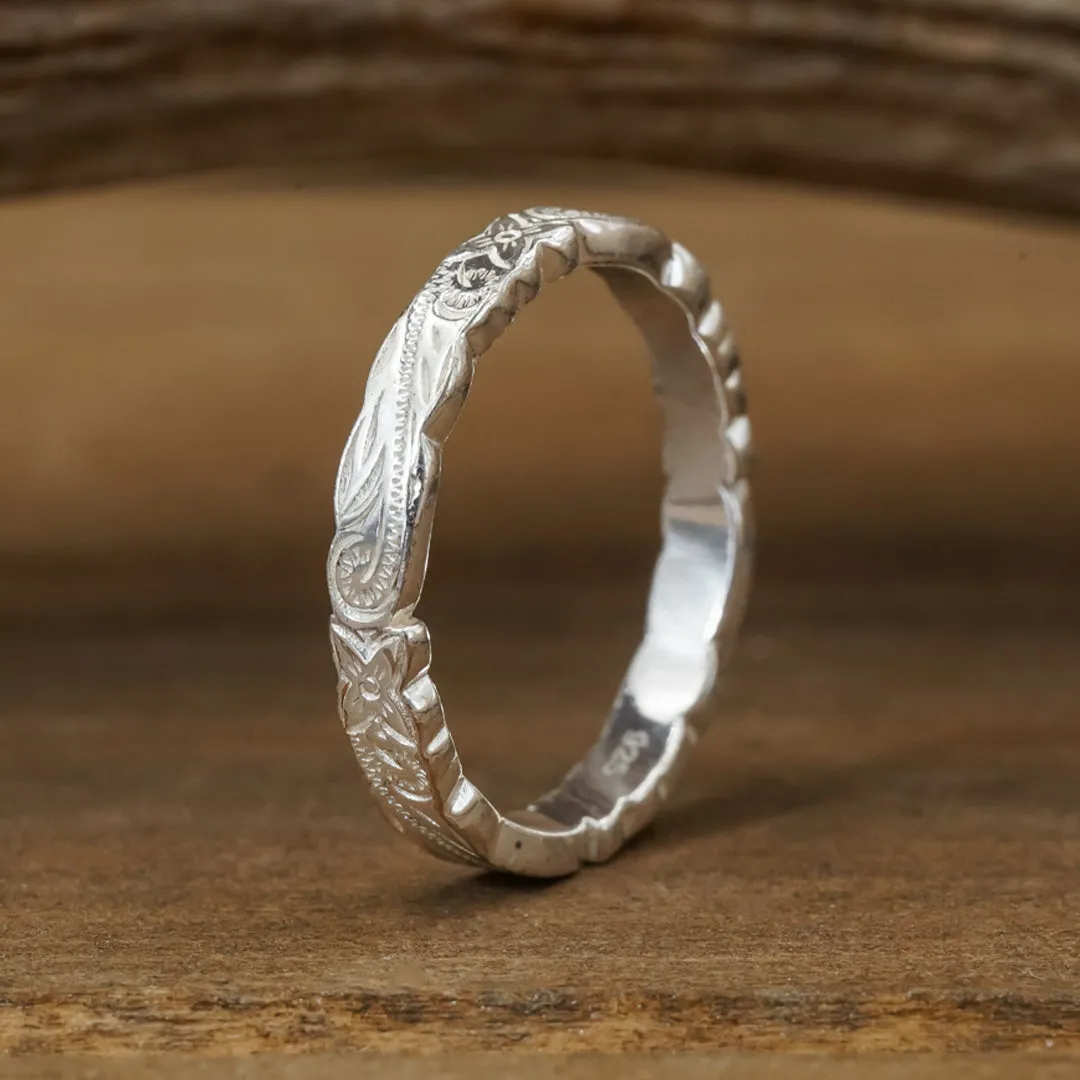 The Lovina Silver Falls Set sold by Antler Rings product image thumbnail 3