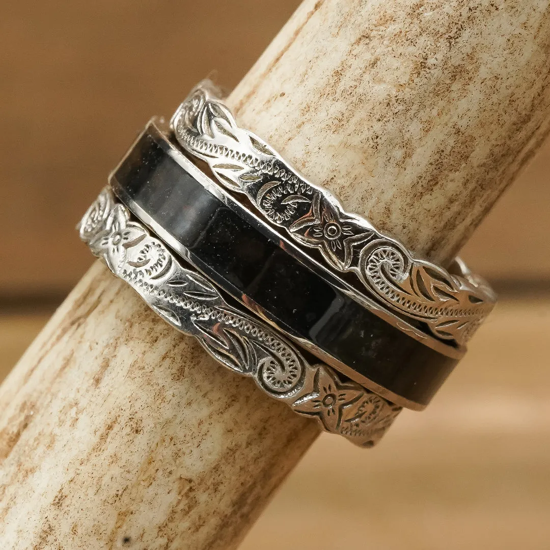 The Lovina Silver Falls Set sold by Antler Rings