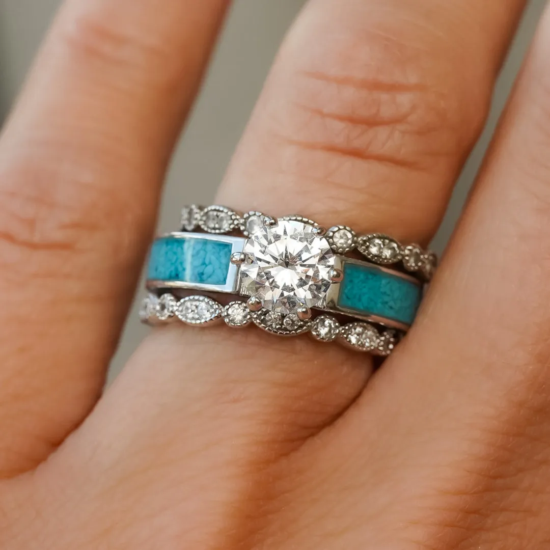 The Grand Tahoe Vintage Set sold by Antler Rings product image thumbnail 2