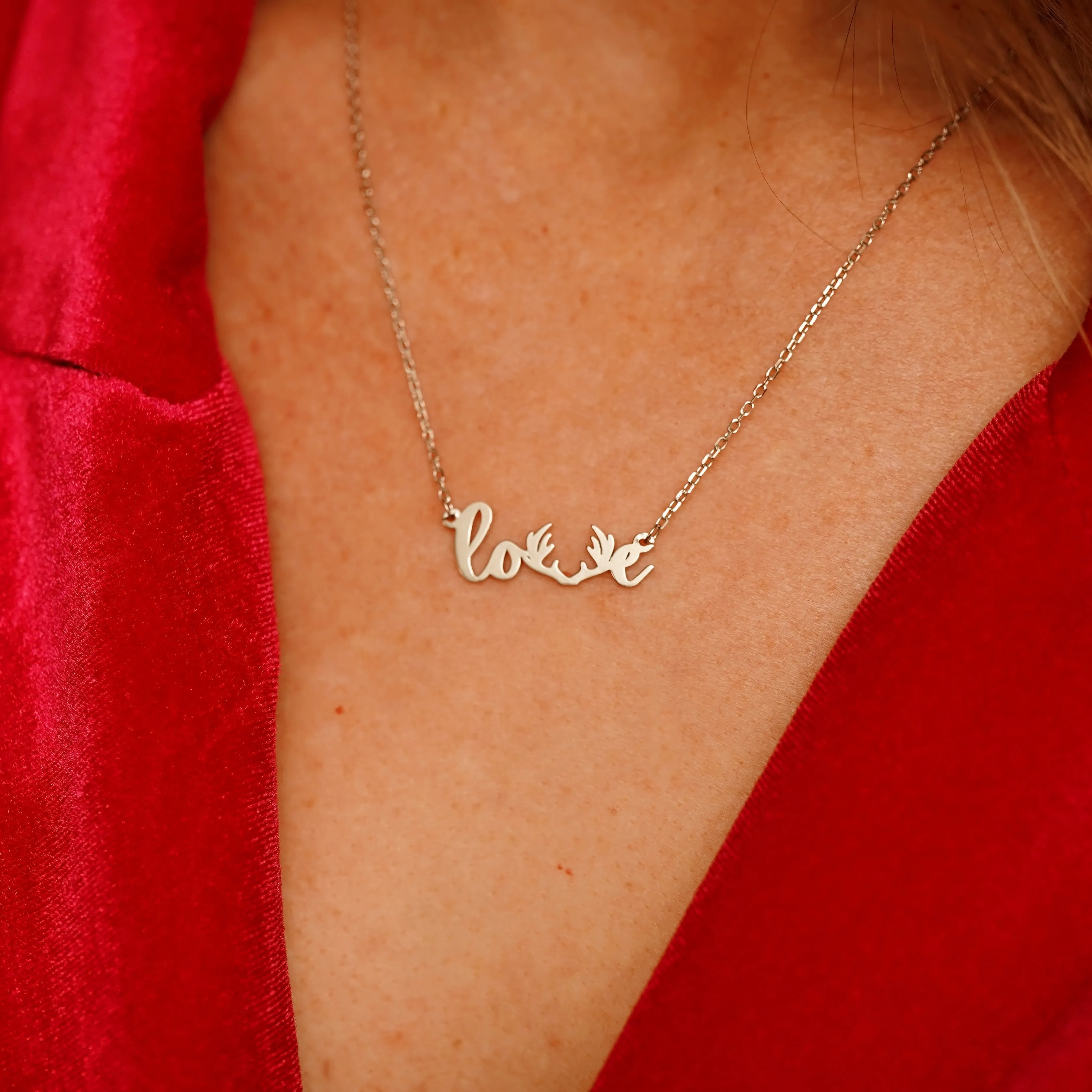 The Love Deerly Necklace sold by Antler Rings product image thumbnail 3