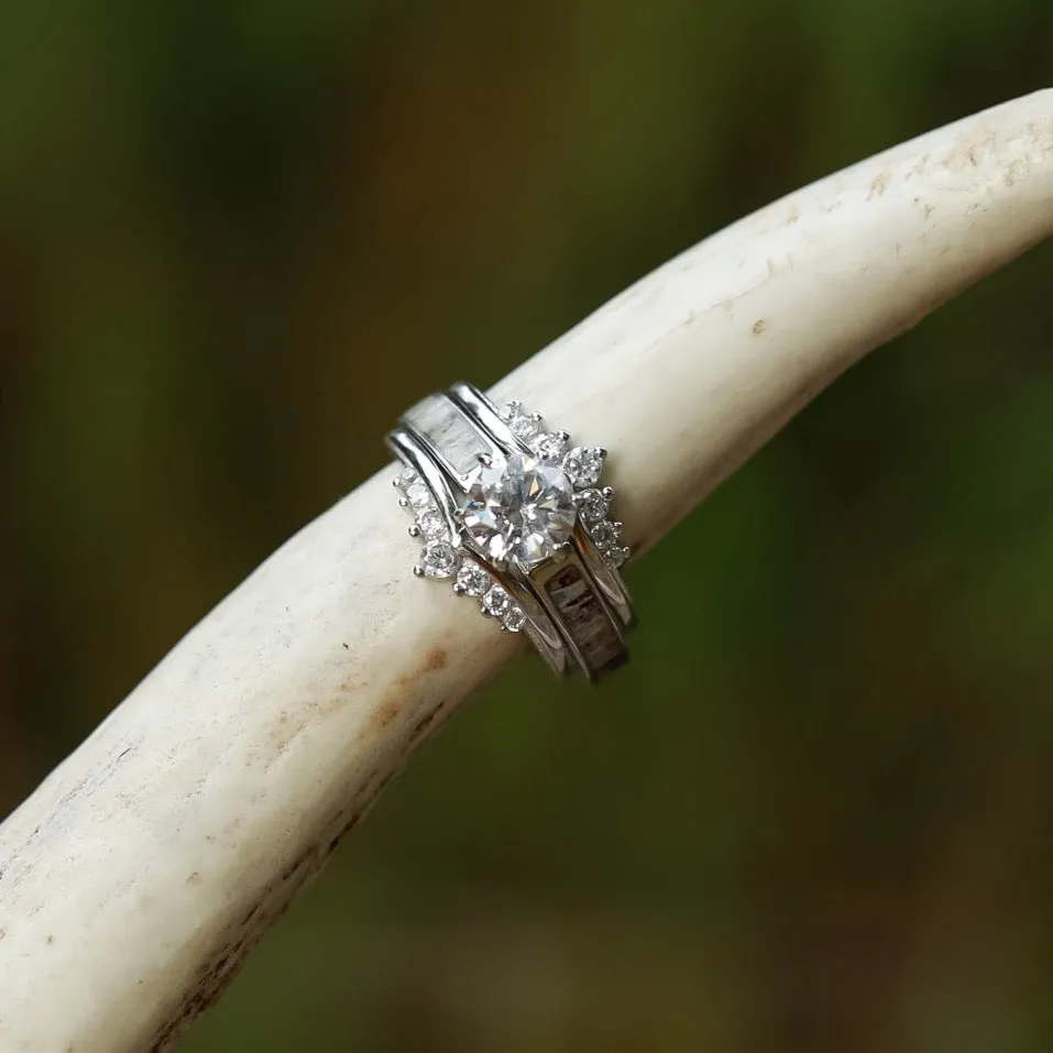 The Wishbone Stacker Set sold by Antler Rings product image thumbnail 5