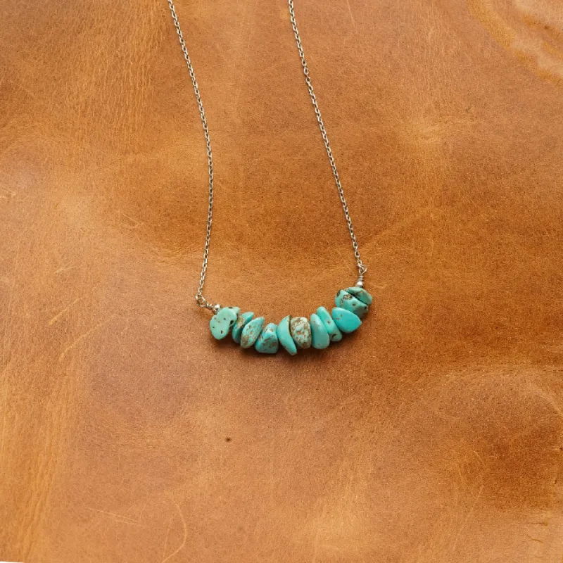 The Turquoise Stack sold by Antler Rings