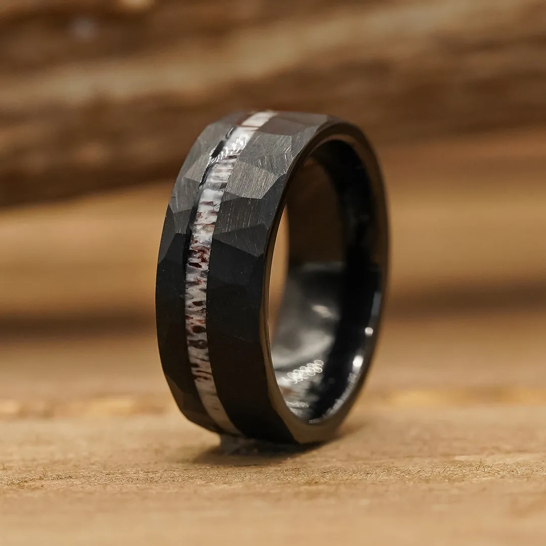 The Cades Cove sold by Antler Rings