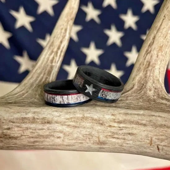 The Patriot sold by Antler Rings product image thumbnail 2
