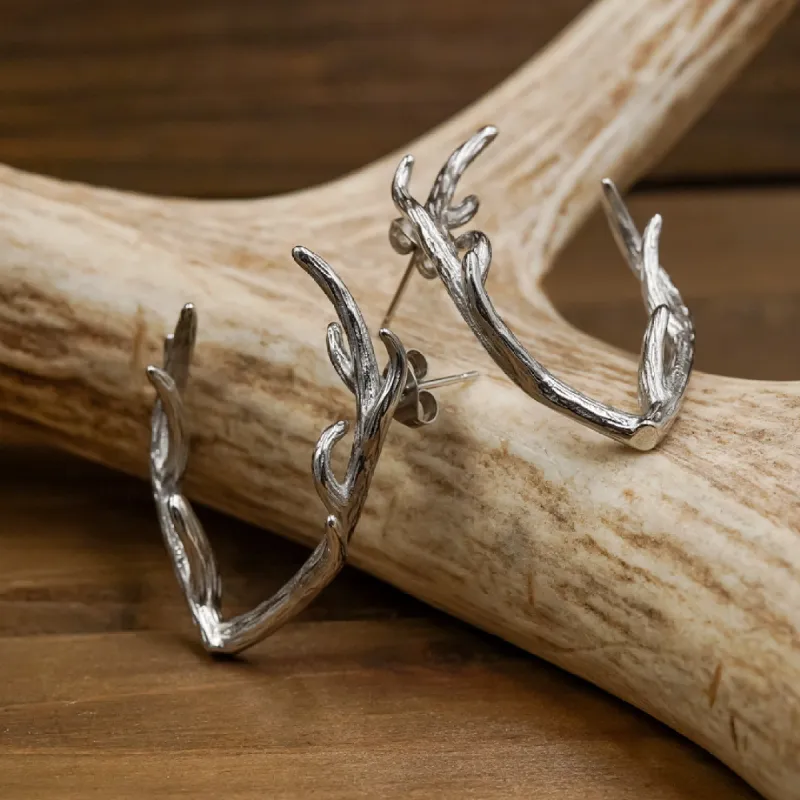 Antler Drop Earrings sold by Antler Rings