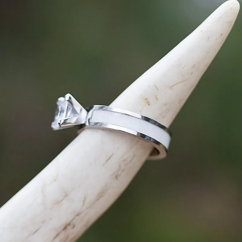 The Grand Ladybird - Titanium sold by Antler Rings product image thumbnail 4